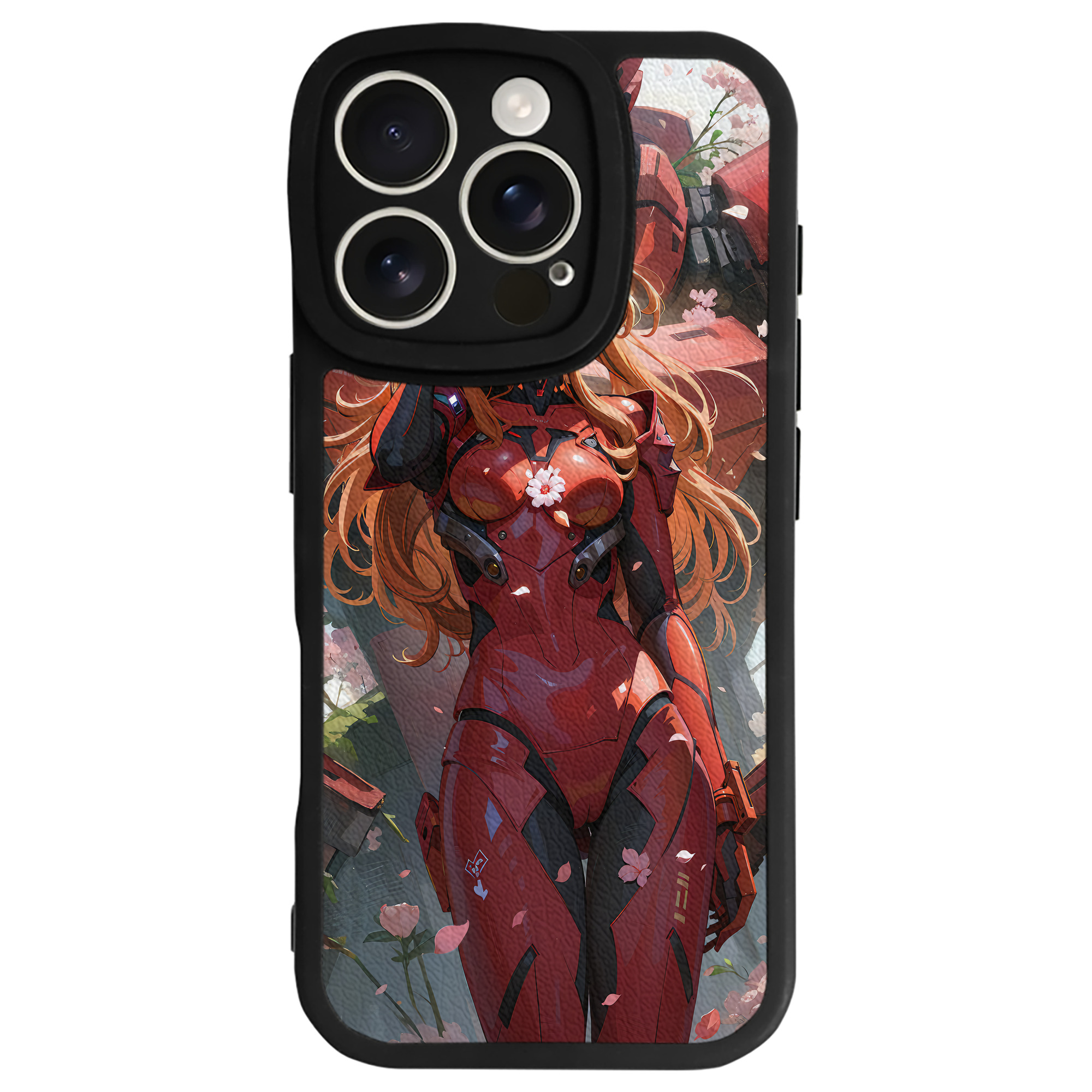 （画像用） EVA 新世紀エヴァンゲリオン 【iPhone 16シリーズ対応】シリコンスマホケース（レザー調） 材質：シリコン